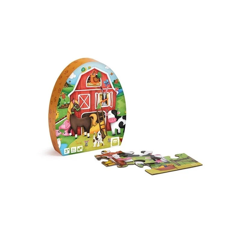 Puzzle Ma Ferme Heureuse Eurekakids