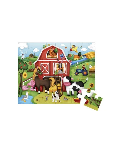 Puzzle Ma Ferme Heureuse Eurekakids