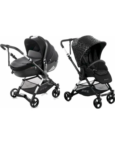 Minnum iMatrix 2-in-1 travel system with ISOFIX platform Black Jané