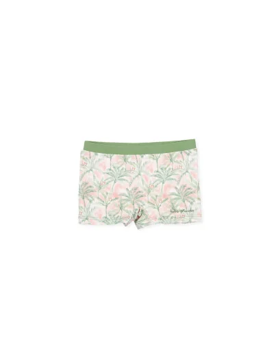 Maillot de bain garçon B.Son cubano imprimé palmier Tutto Piccolo