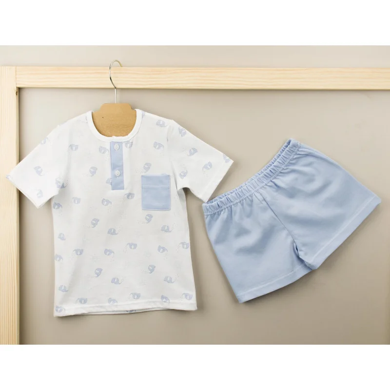 Pijama Elephants 5 años azul Babidu