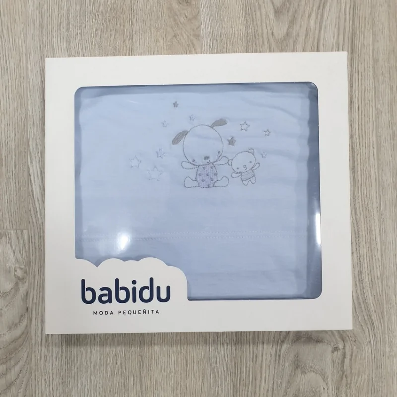 Draps Bleu Babidu La Maison Du Bebe Maroc