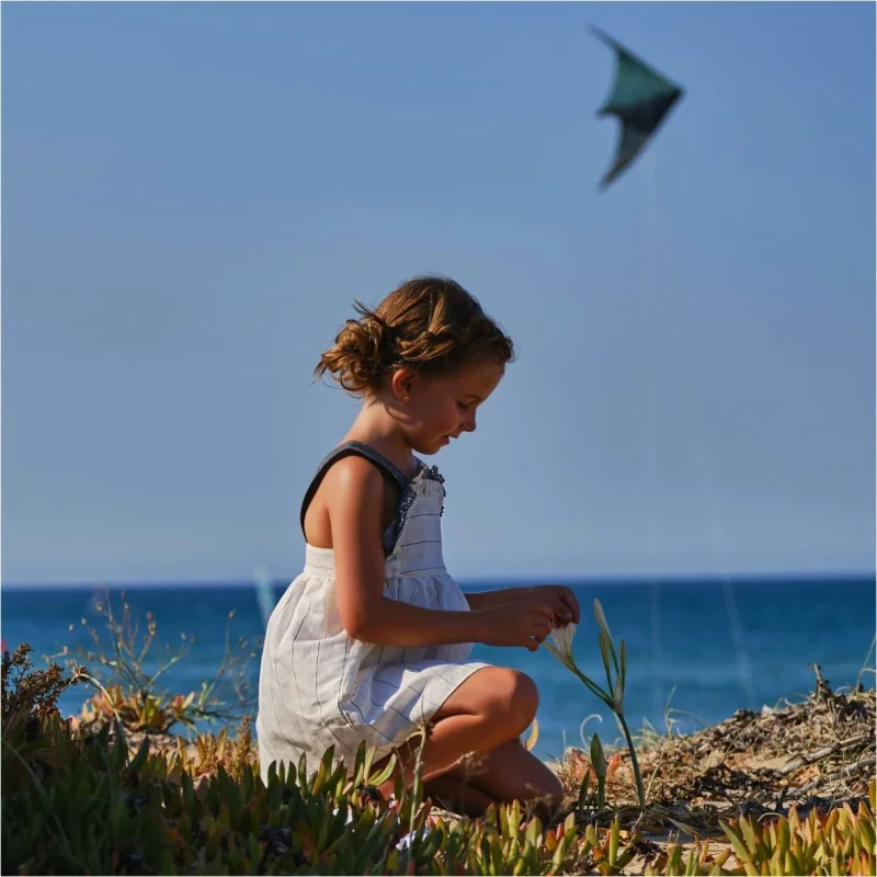 Robe blanche sans manches doublée de voile doux - Rock n roll Tutto Piccolo S21