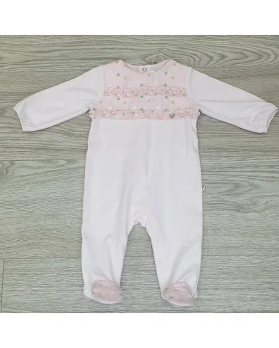 Pelele de algodón para niña rosa Pureté du bébé