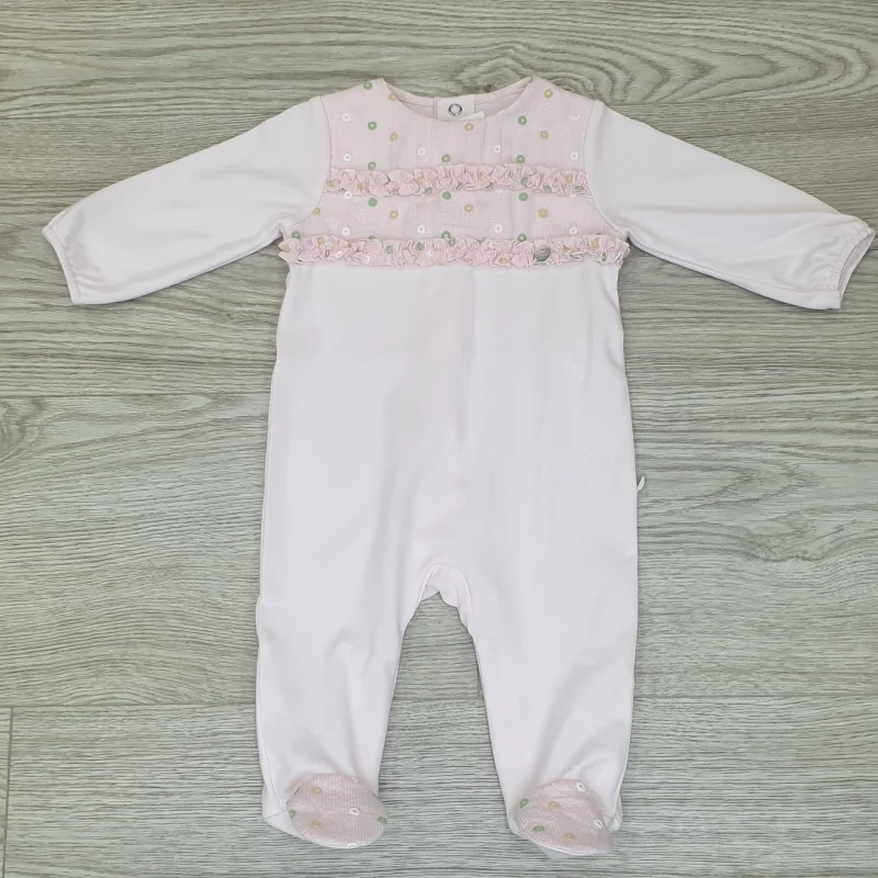 Pelele de algodón para niña rosa Pureté du bébé