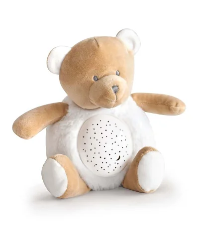 Veilleuse Musicale et Lumineuse Ours Beige Doudou et Compagnie