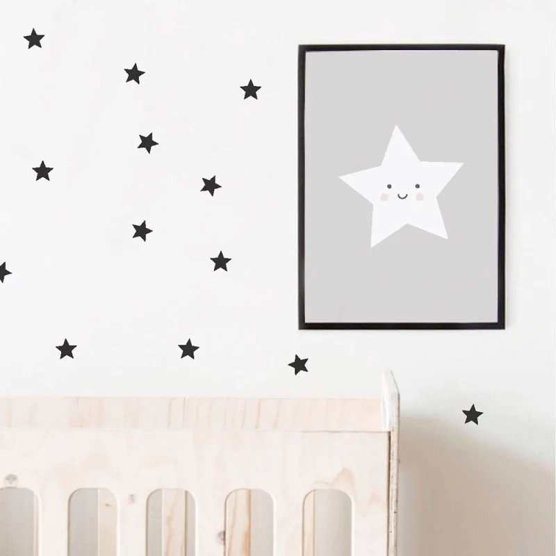 Stars vinyl wall stickers BonjourBébé Premium Stars vinyl wall stickers BonjourBébé Premium