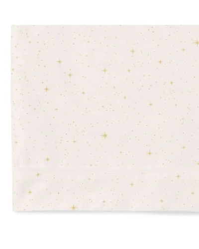 Juego de sábanas 3 piezas Shiny beige 60x120 cm BonjourBébé Premium