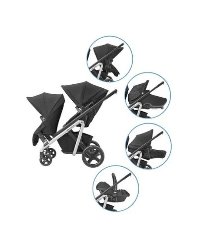 Asiento adicional para cochecito Lila Black Maxi-Cosi