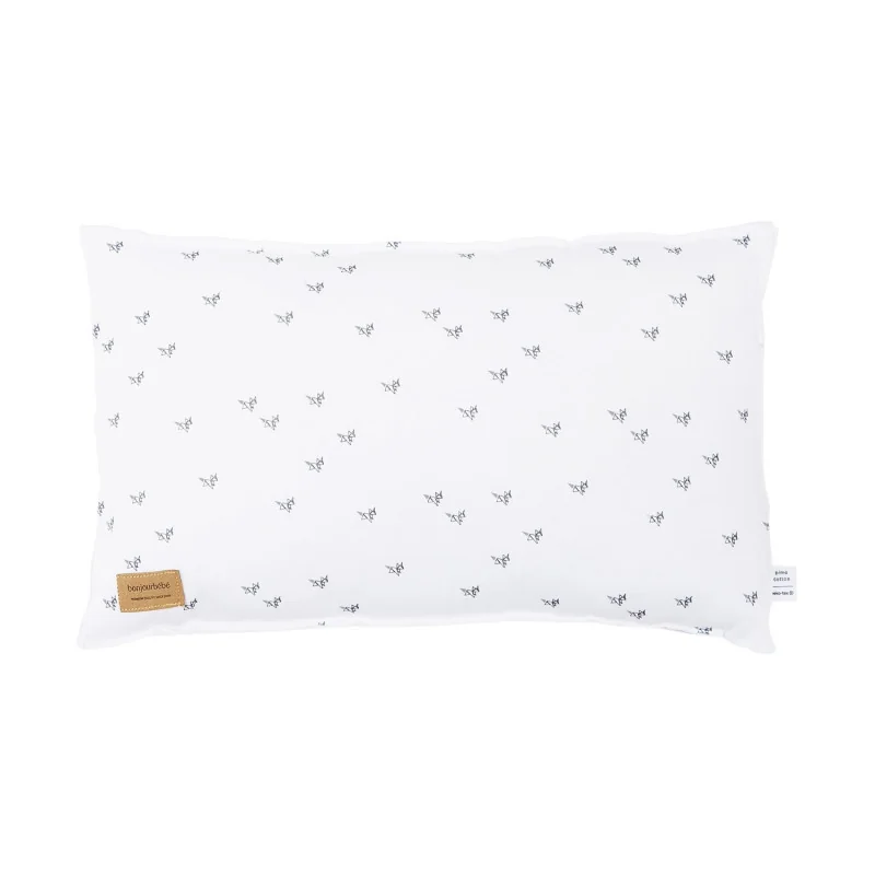 Cojín decorativo rectangular Little Fox gris 38 x 22 cm BonjourBébé Premium Cojín decorativo rectangular Little Fox gris 38 x 22 cm BonjourBébé Premium