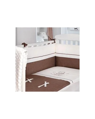 Tour de lit Juguete marron 70x140 Bimbidreams