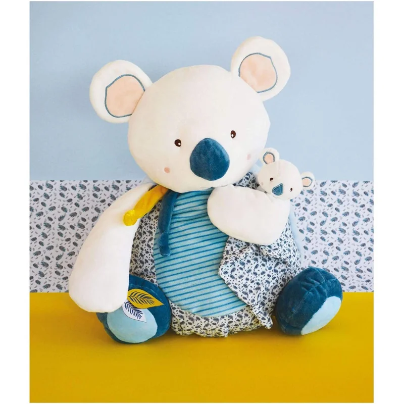 Yoca le Koala pyjama holder soft toy Doudou et Compagnie