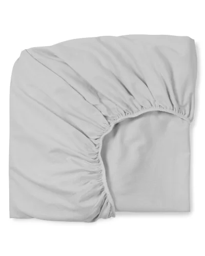 Fitted sheet 60x120 cm Grey BonjourBébé Premium