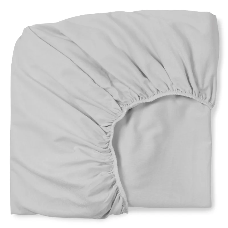 شرشف مطاطي 60x120 سم رمادي BonjourBébé Premium