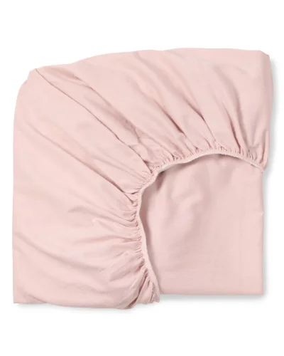 Draps housse 60x120 cm rose BonjourBébé Premium