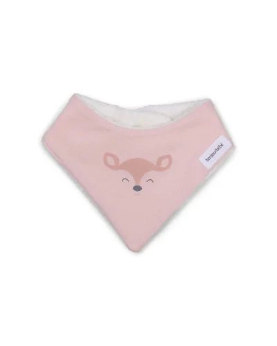 Babero bandana rosa BonjourBébé Premium