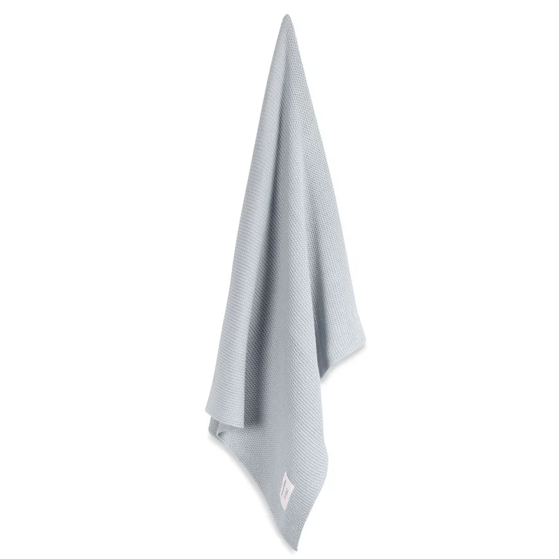 Manta de ganchillo azul 70x90 cm BonjourBébé Premium