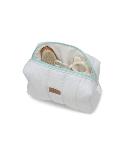 Neceser de algodón azul BonjourBébé Premium