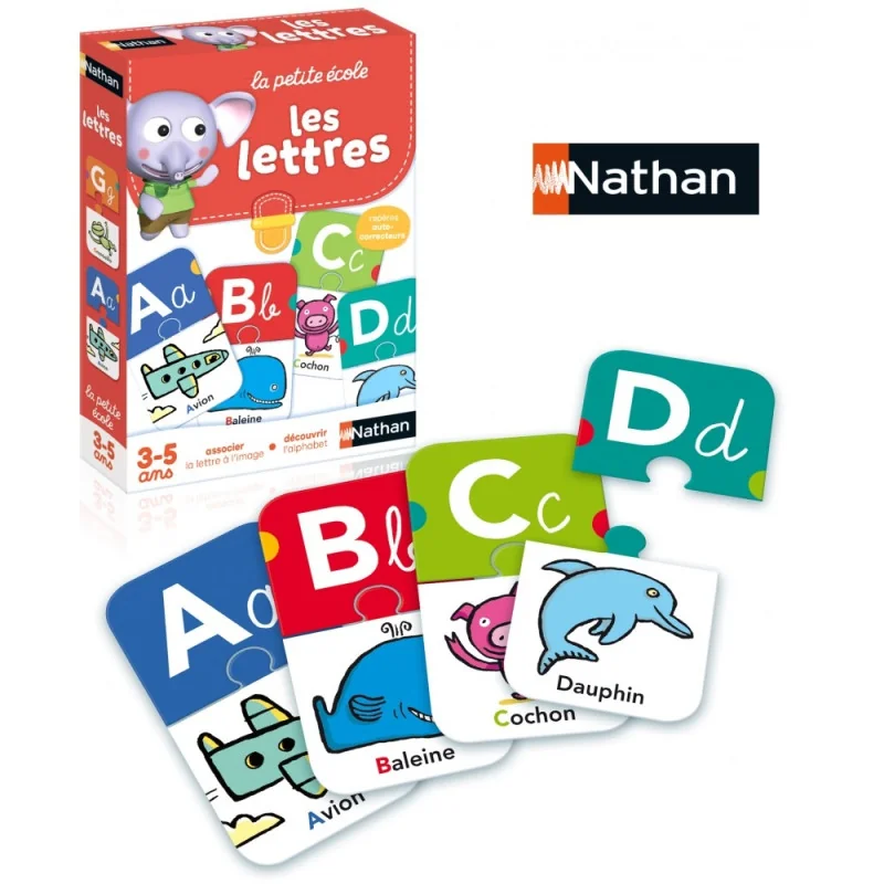 Juego educativo La petite école Les lettres Nathan