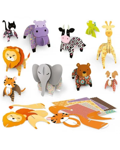 Make 3D Animals educational game Headu
