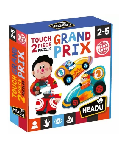 Puzzle 2 pieces Touch Grand Prix HEADU