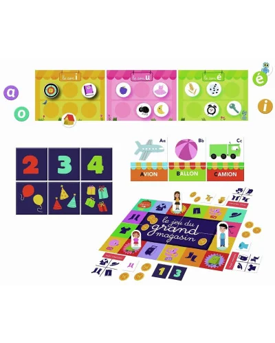 Coffret de jeux éducatifs Moyenne Section Nathan