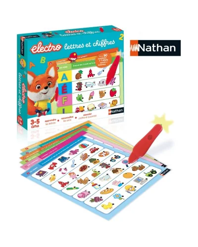 Jeu de société Electro Lettres et Chiffres Nathan