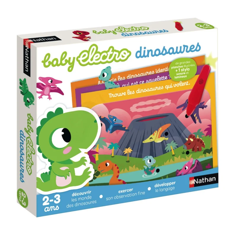 لعبة Electro Dinosaures Nathan