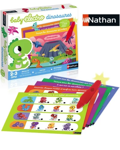 Jeu Electro Dinosaures Nathan