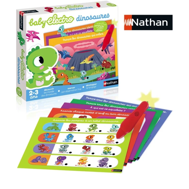 Jeu Electro Dinosaures Nathan Jeu Electro Dinosaures Nathan