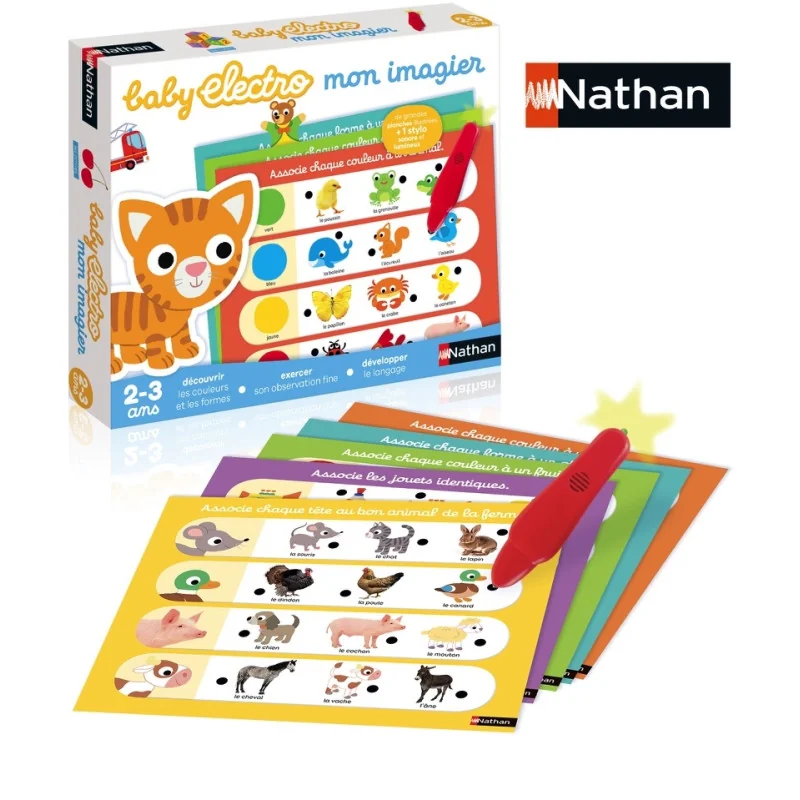 Jeu Electro Mon imagier Nathan