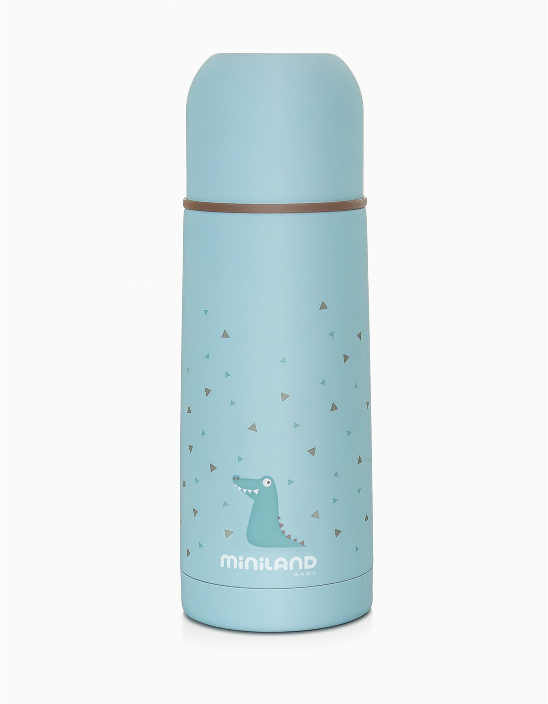 Thermos Bleu 350 Ml Miniland Moins Cher Repas Bebe