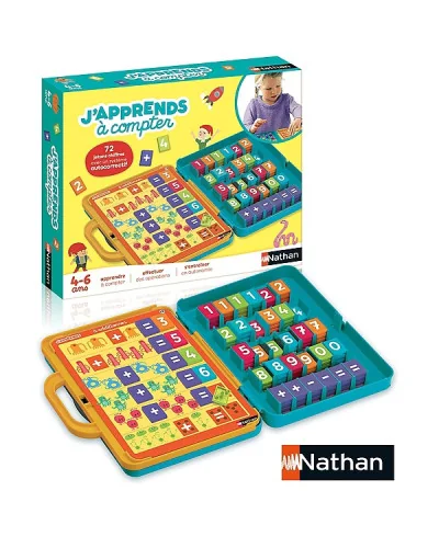 Jeu éducatif J’apprends à compter Nathan