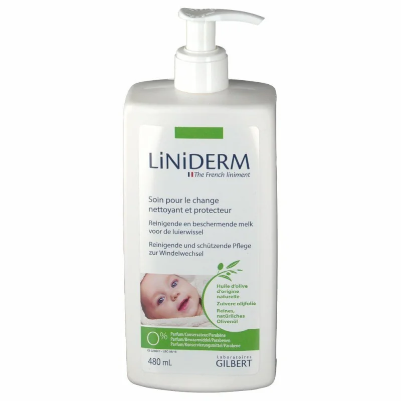Gilbert Liniment Oleo Calcaire Flacon Pompe 480 Ml Bebe