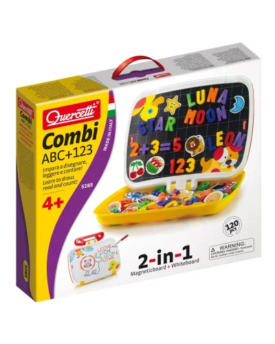 Jouet éducatif Combi ABC+123 dès 4 ans Quercetti