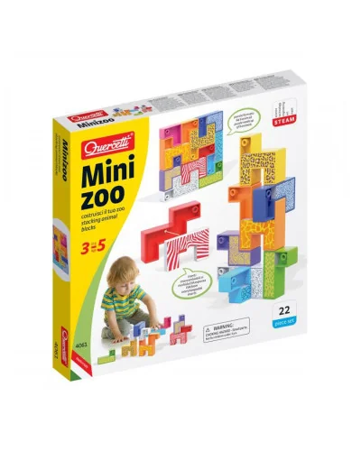 Jouet de construction Mini Zoo Quercetti