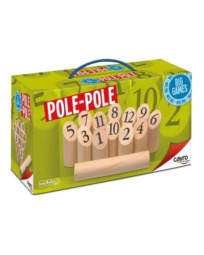 Pole-Pole wooden skittles game Cayro