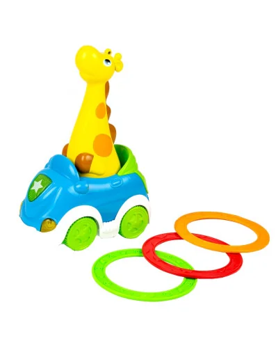 Jouet d’éveil Catch Me Ring Toss Giraffe WinFun