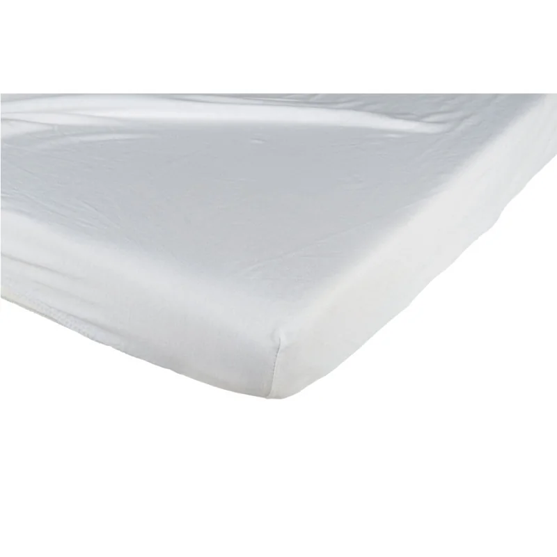 Drap Housse Coton Pour Lit Matelas 60x1 Cm Blanc Candide