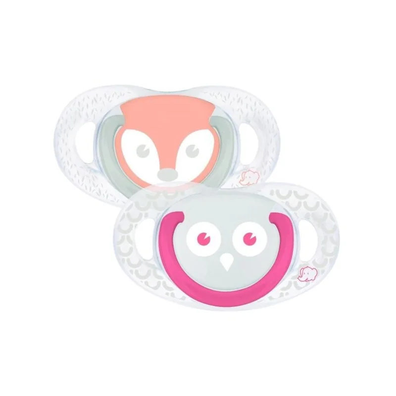 Chupete Natural Physio silicona 6-18 meses Bébé Confort