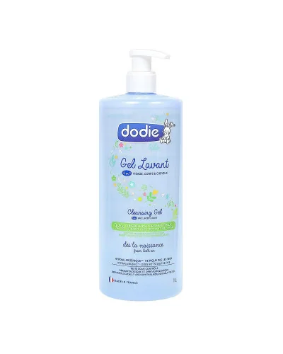 Gel Lavant DODIE 3 en 1 Flacon Pompe 1L