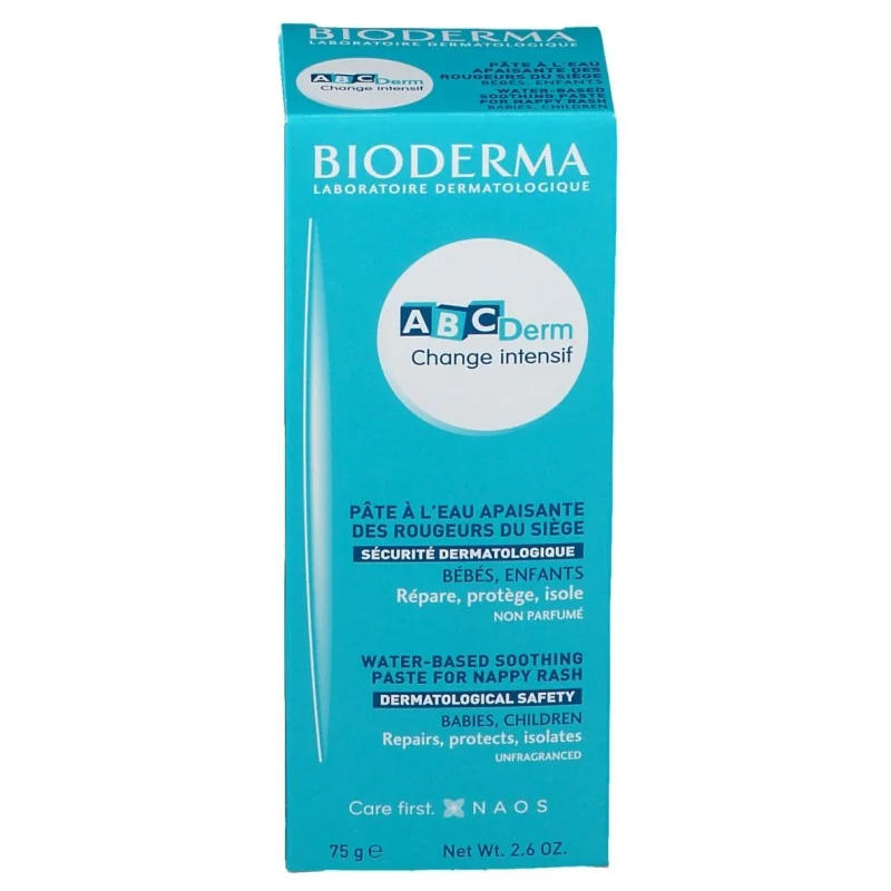Bioderma ABCDERM - Change Intensif Pâte À L'eau Réparatrice - 75g Bioderma ABCDERM - Change Intensif Pâte À L'eau Réparatrice - 75g