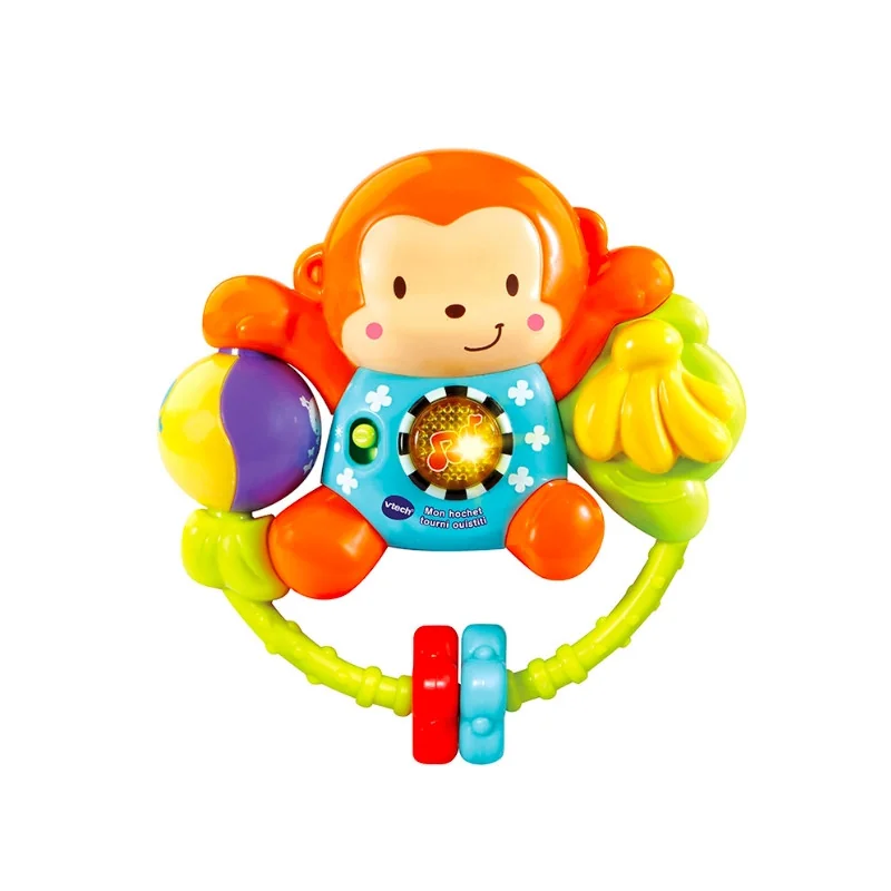 Hochet Tourni Ouistiti 3 36 Mois Vtech Eveil Jouet Bebe