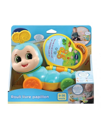 Jouet éducatif Rouli Livre Papillon 6-24 mois VTech