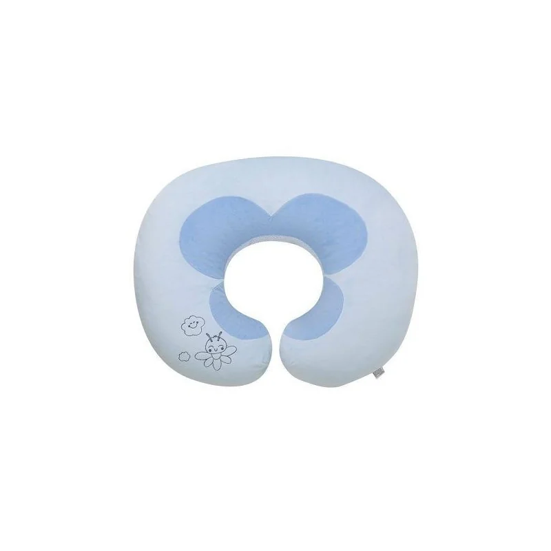 Sweet Woolly nursing pillow blue Saro Classic