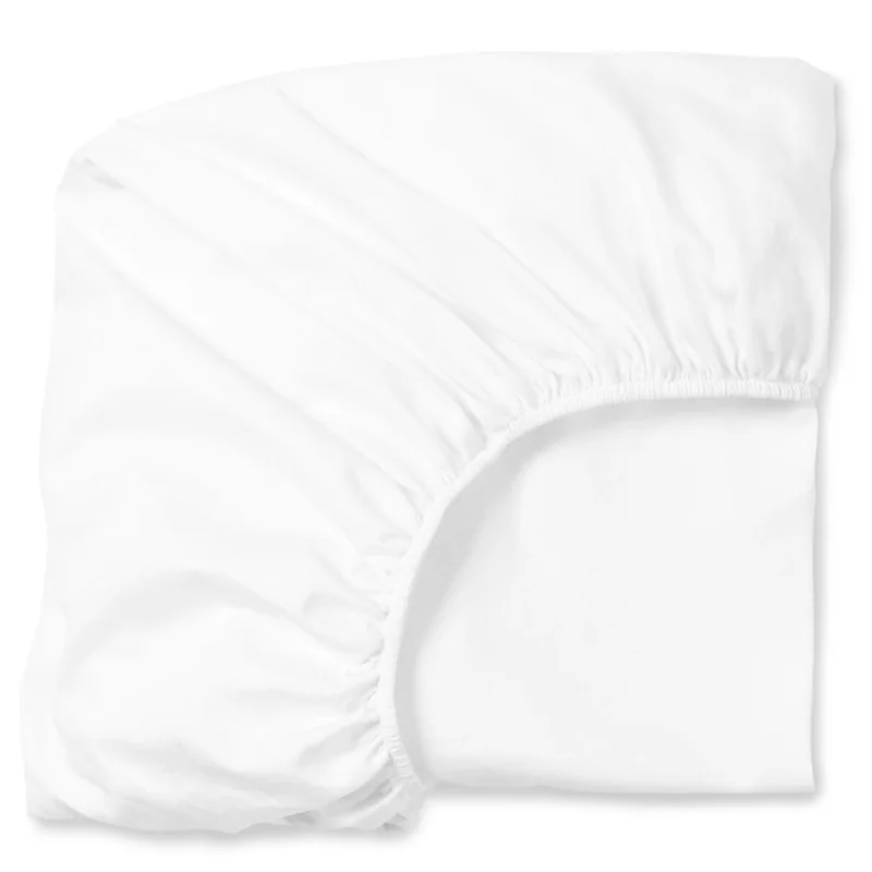 Fitted sheet 60 x 120 cm white Babidu Fitted sheet 60 x 120 cm white Babidu