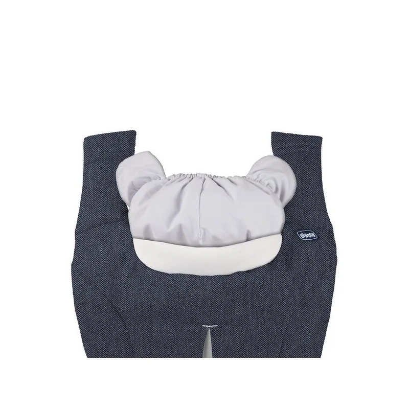 Mochila portabebés ergonómica Myamaki Denim Beige nacimiento-15 kg Chicco