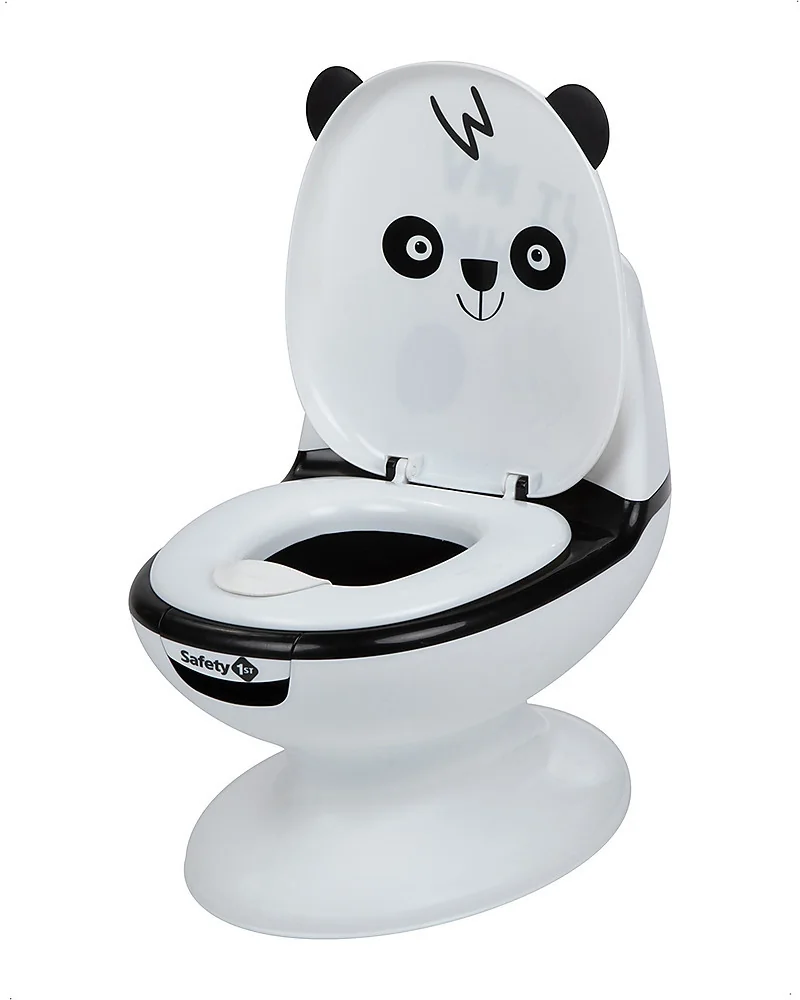 Pot Pour Bebe Mini Toilette Panda Black White Safety 1st