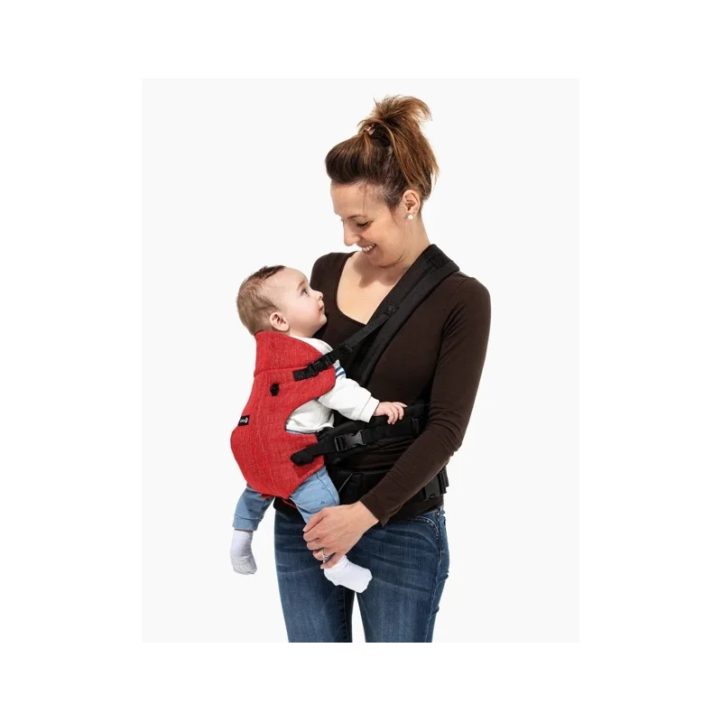 Porte Bebe Physiologique Go4 Ribbon Red Chic Safety 1st