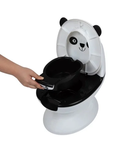 Pot pour bébé Mini Toilette Panda Black & White Safety 1st
